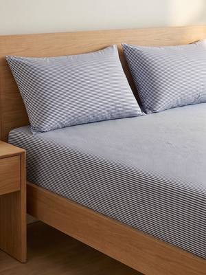 Nico Organic Cotton Fitted Sheet Set