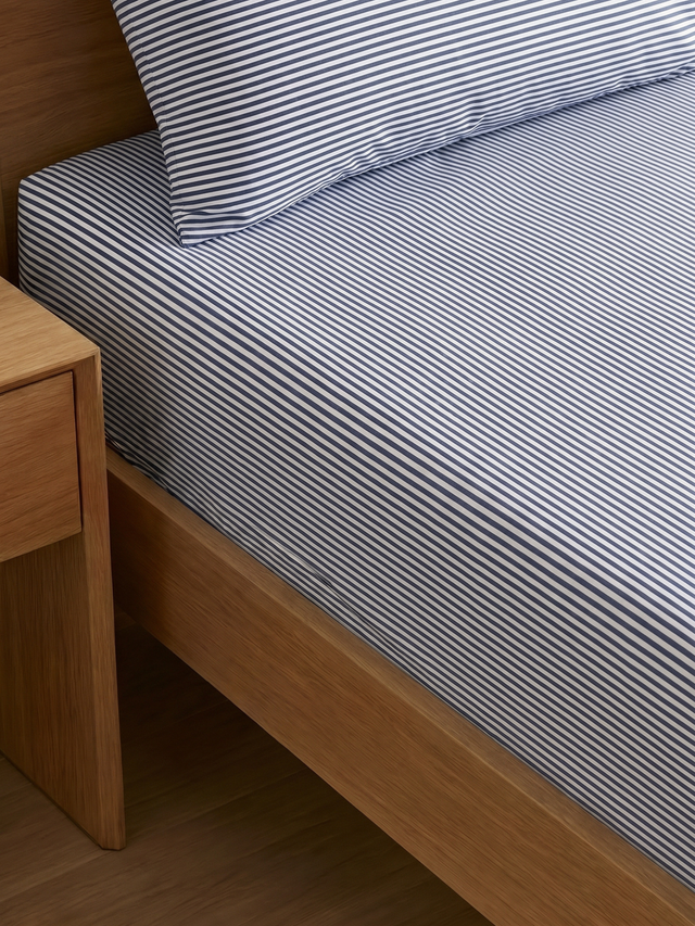 Nico Organic Cotton Fitted Sheet Set