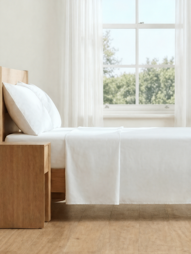 Elio Organic Cotton Flat Sheet Set