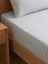 Kaia Organic Cotton Fitted Sheet Set