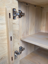 Sierra Two Door Wooden Sideboard - Light Wood