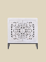 Solana Two Door Wooden Cabinet