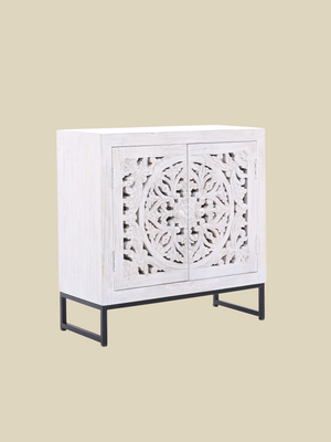 Solana Two Door Wooden Cabinet