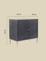 Verve Two Door Wooden Cabinet