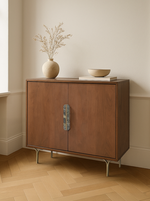 Menlo Two Door Wooden Cabinet