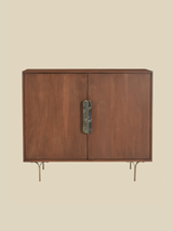 Menlo Two Door Wooden Cabinet