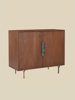 Menlo Two Door Wooden Cabinet