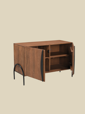 Danton Two Door Wooden Cabinet
