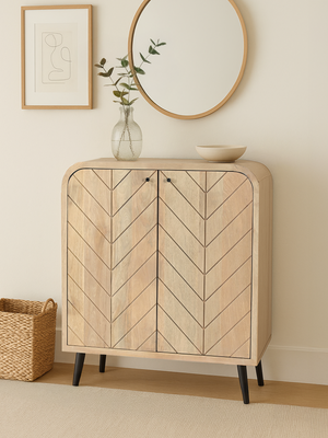 Cayman Two Door Wooden Cabinet
