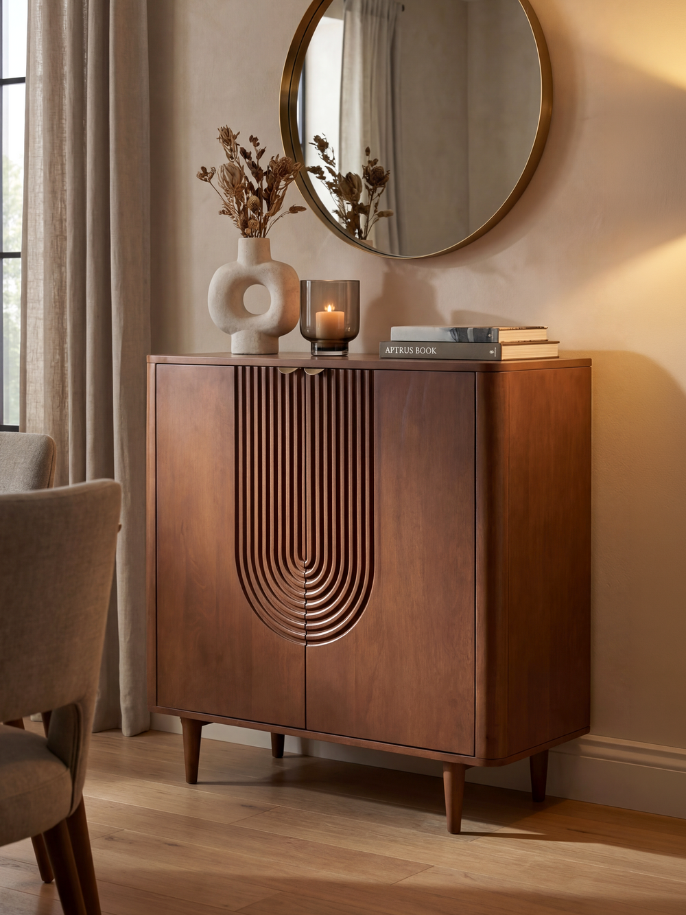 Ariso Mango Wood Two Door Cabinet