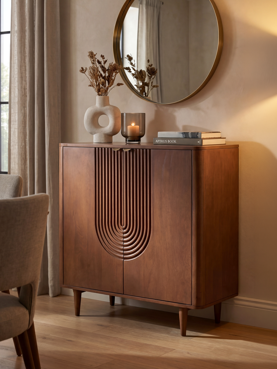 Ariso Mango Wood Two Door Cabinet