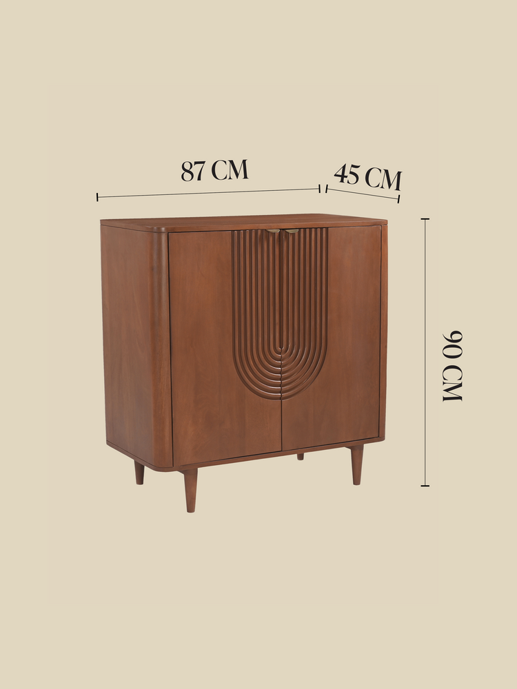 Ariso Mango Wood Two Door Cabinet