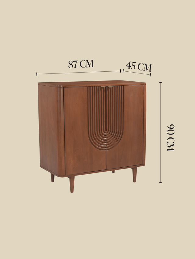 Ariso Mango Wood Two Door Cabinet