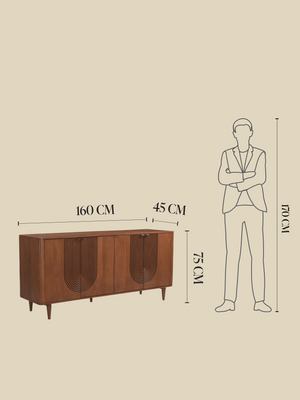 Ariso Mango Wood Sideboard