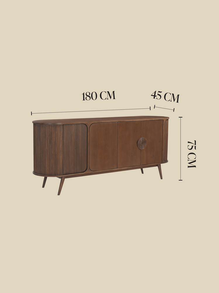 Abaca Mango Wood Sideboard