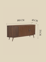 Abaca Mango Wood Sideboard