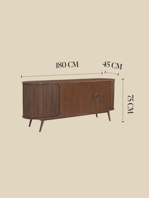 Abaca Mango Wood Sideboard