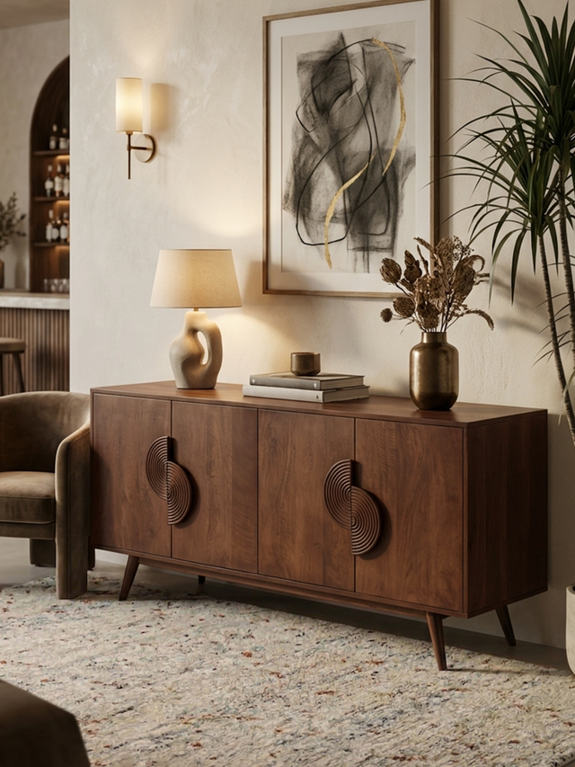 Marek Mango Wood Sideboard