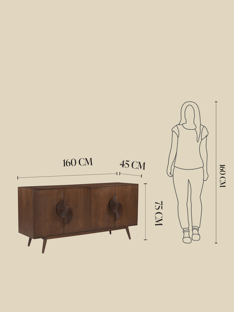 Marek Mango Wood Sideboard