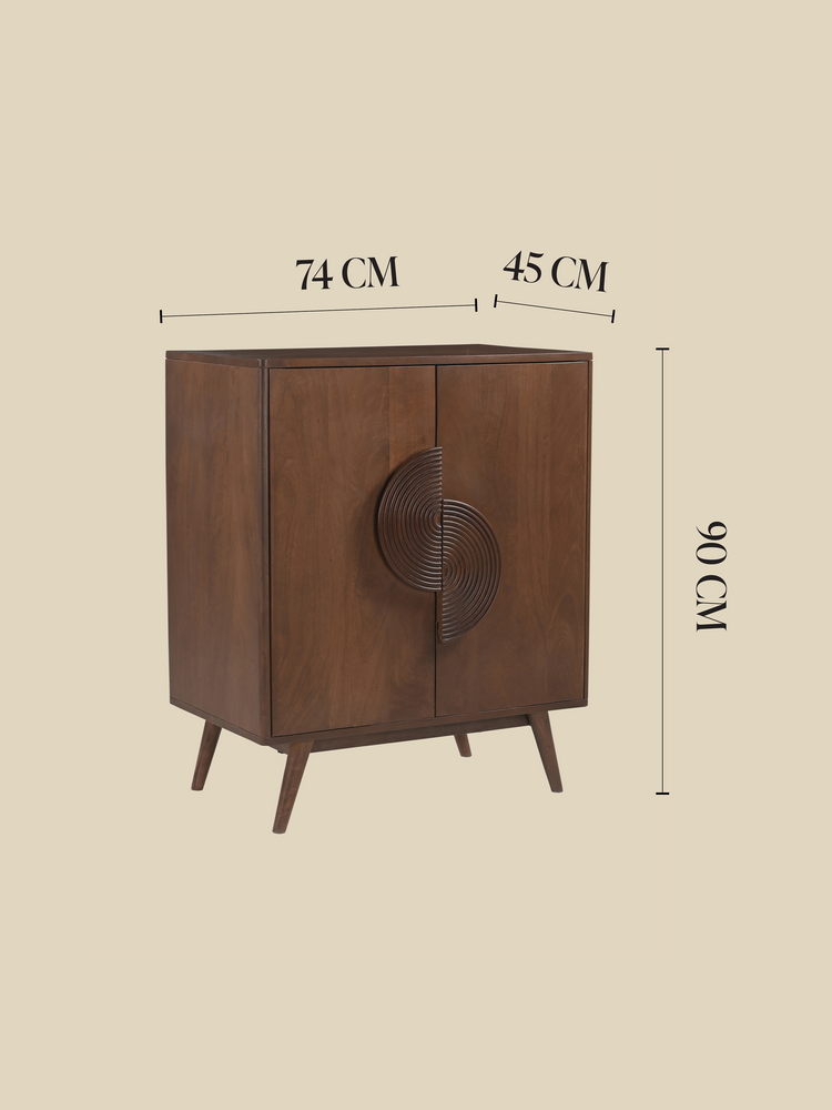 Marek Mango Wood Two Door Cabinet
