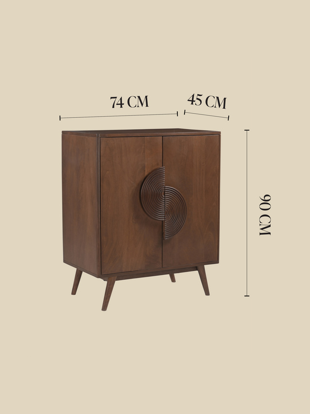Marek Mango Wood Two Door Cabinet