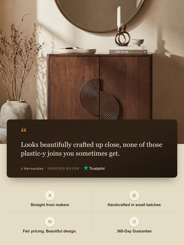 Marek Mango Wood Two Door Cabinet