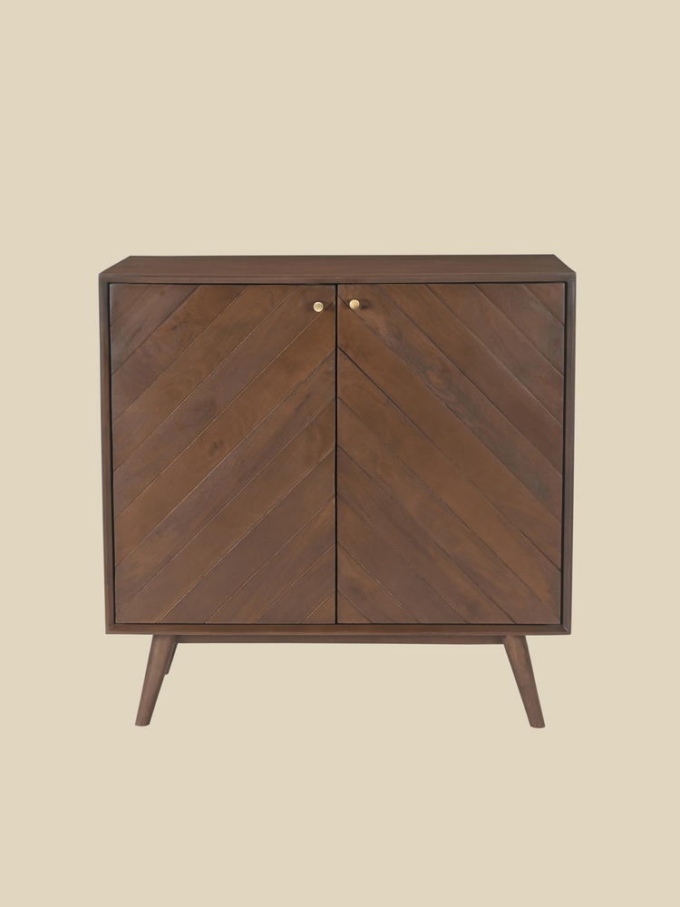 Carrie Mango Wood Two Door Cabinet