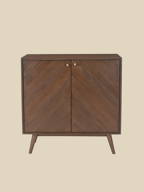 Carrie Mango Wood Two Door Cabinet
