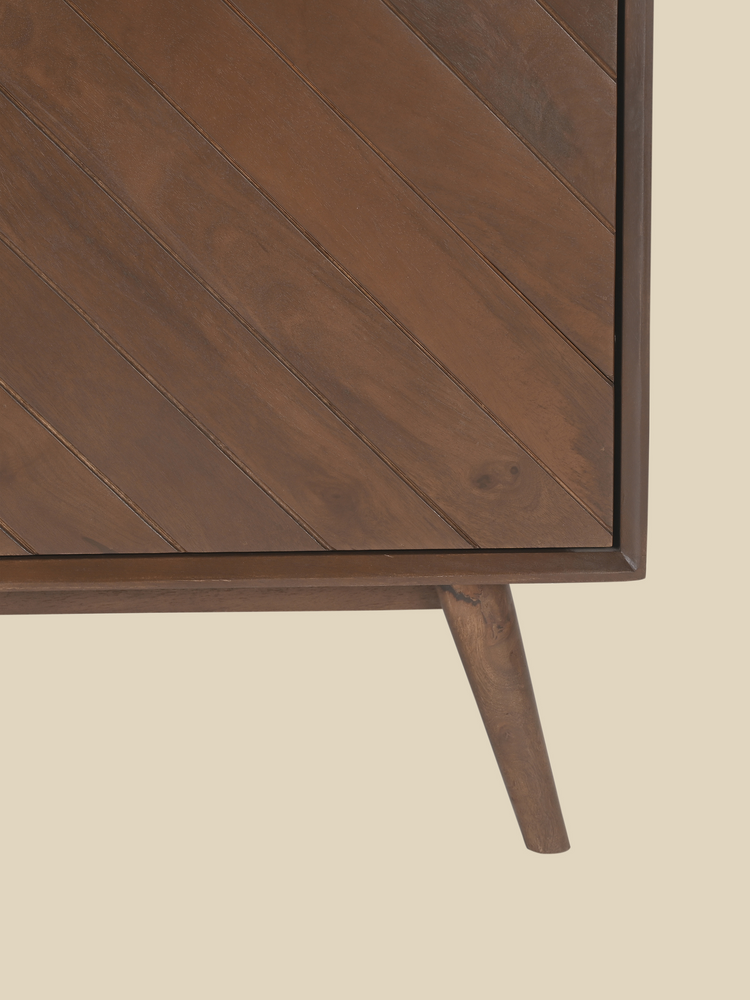 Carrie Mango Wood Two Door Cabinet