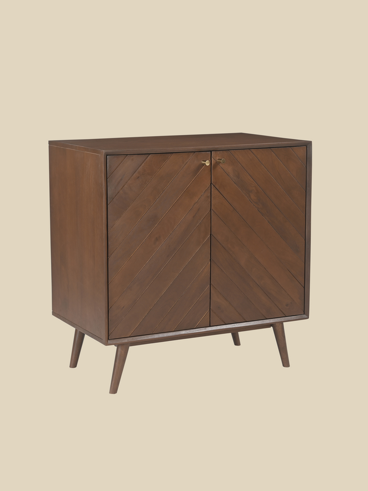 Carrie Mango Wood Two Door Cabinet