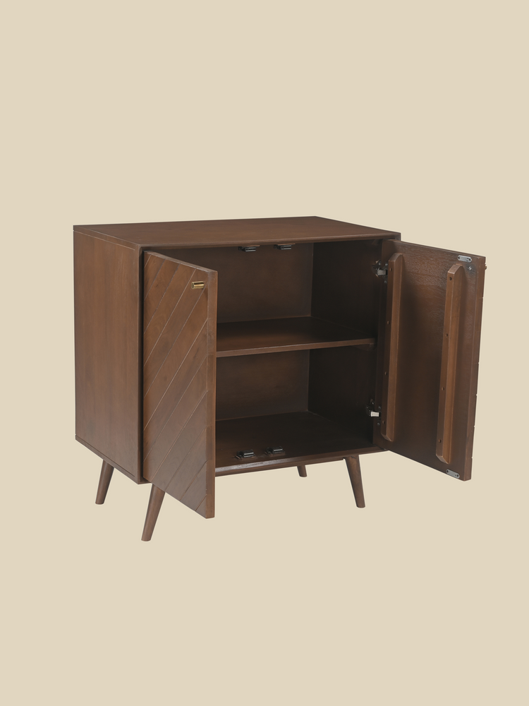 Carrie Mango Wood Two Door Cabinet