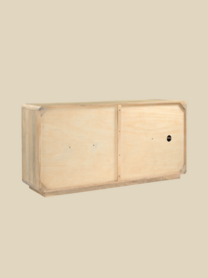 Luce Mango Wood Three Door Sideboard