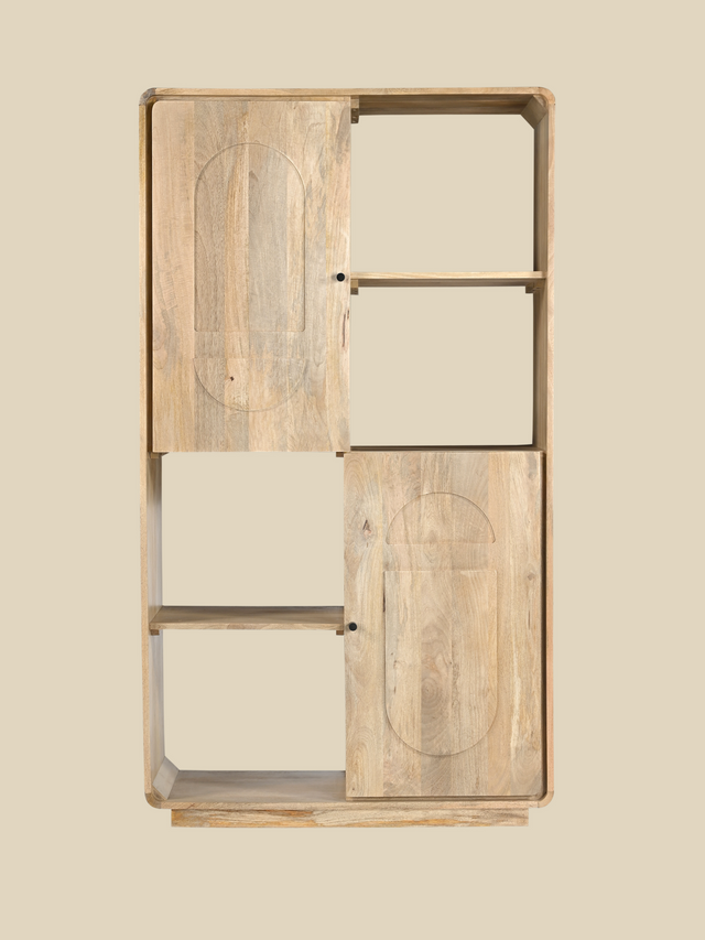 Luce Mango Wood Two Door Cabinet