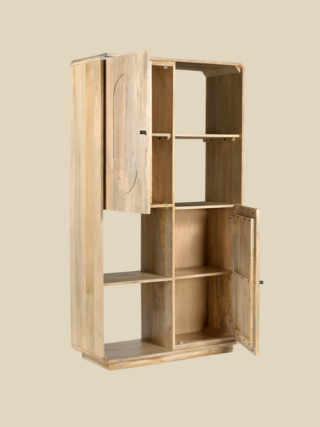 Luce Mango Wood Two Door Cabinet