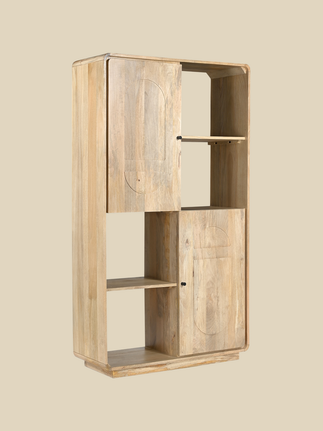 Luce Mango Wood Two Door Cabinet