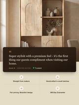 Luce Mango Wood Two Door Cabinet