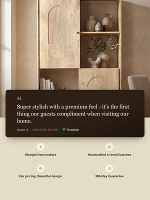 Luce Mango Wood Two Door Cabinet
