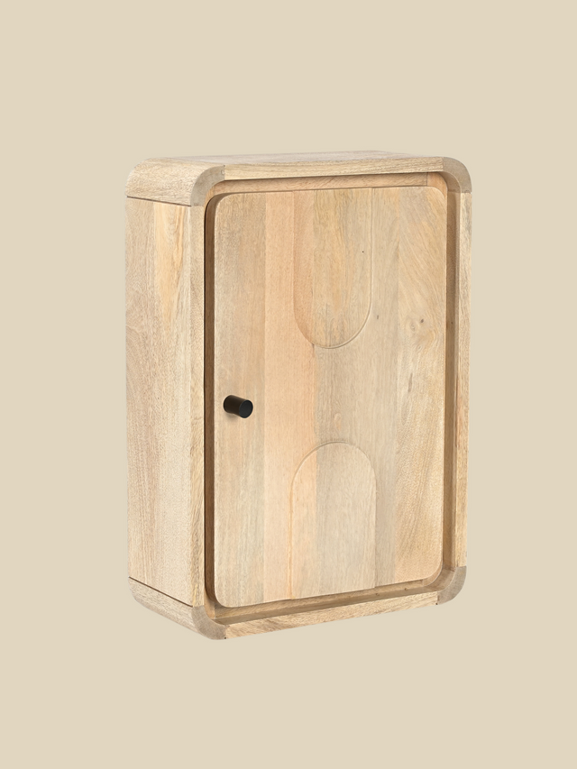 Luce Mango Wood One Door Cabinet