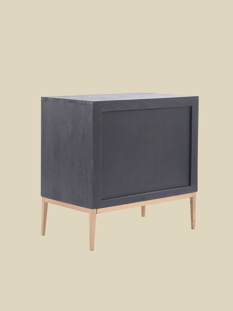 Amara Two Drawer Wooden Chest