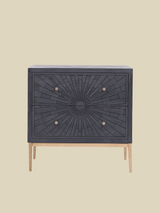 Amara Two Drawer Wooden Chest