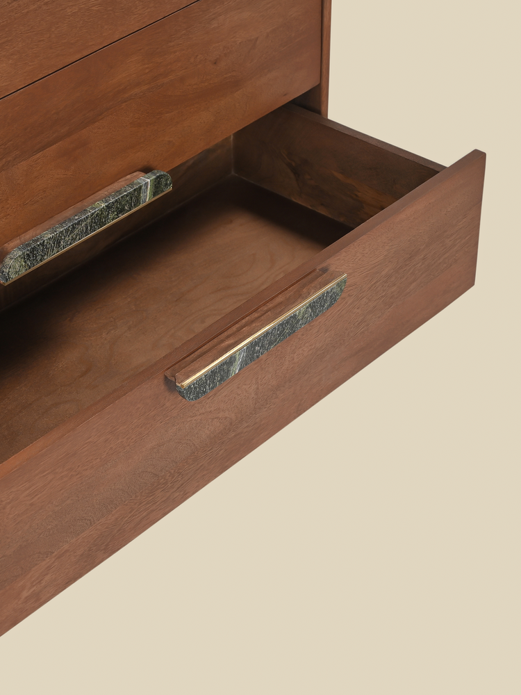 Menlo Four Drawer Wooden Chest