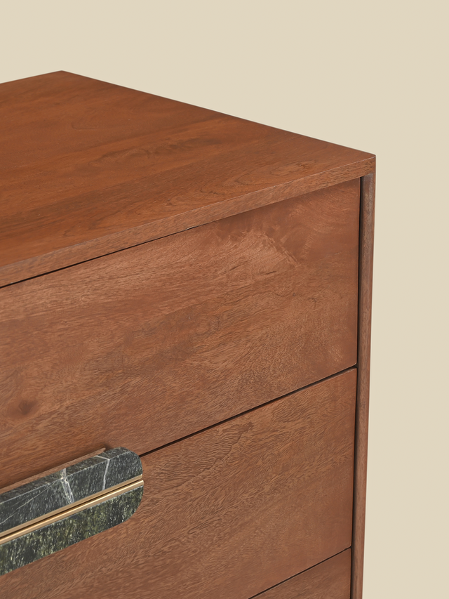 Menlo Four Drawer Wooden Chest