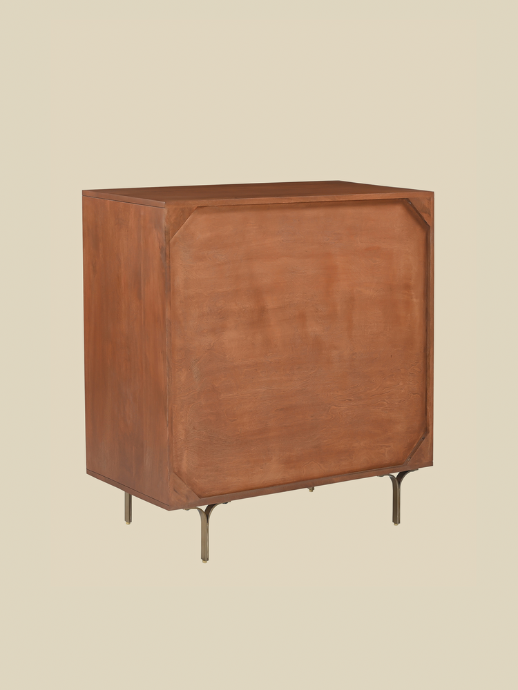 Menlo Four Drawer Wooden Chest