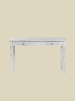 Alina Two Drawer Wooden Console Table
