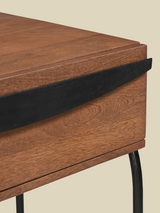 Danton Two Drawer Wooden Console Table