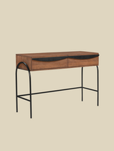 Danton Two Drawer Wooden Console Table