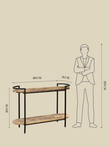 Duke Reclaimed Wood Console Table