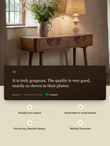 Ariso Mango Wood Console Table