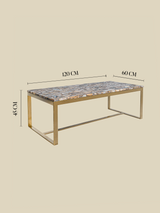 Claire Agate Coffee Table