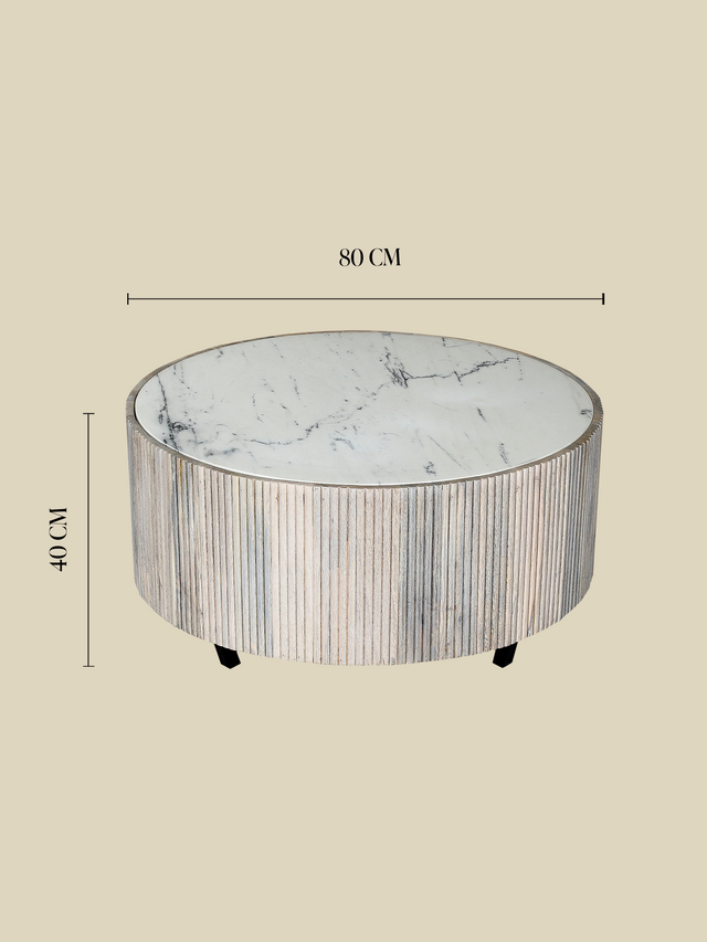 Sarah Marble Top Coffee Table